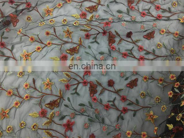 new design custom 3d lace fabric for wedding dress/ladies dress