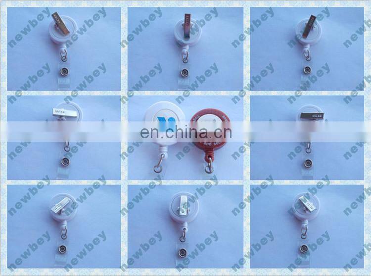 Promotional custom retractable id badge reel yoyo