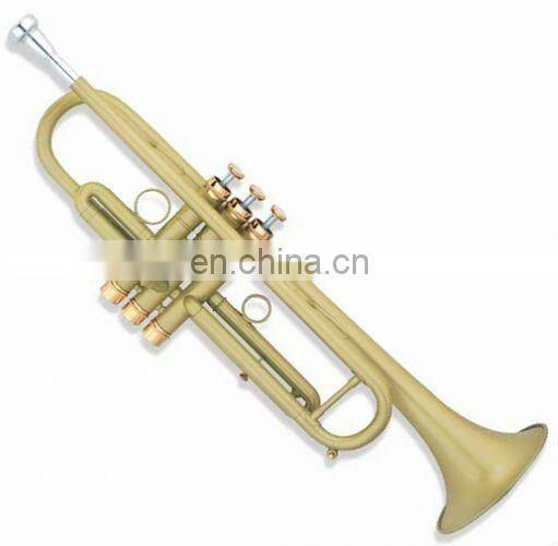 Professional Bb key passivation heavy model trumpet for sale