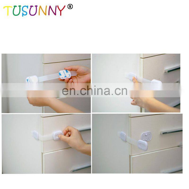 Child Infant Baby Safety Lock Latch Cupboard Cabinet Door Drawers Safety Lock Child Safety Locks