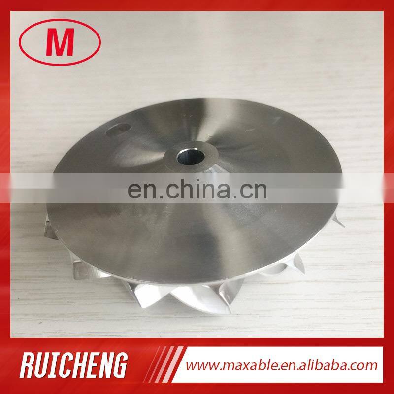 TB3403 441341-0002 7+7 blades 48.55/69.00mm high performance billet/milling/aluminum 2618 compressor wheel for 452059-5001