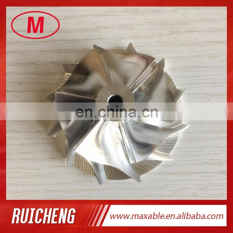 TD04HL 15G 43.38/55.69mm 6+6 blades 49189-40300 1401-404-415 Turbocharger milling/aluminum 2618/BILLET compressor wheel