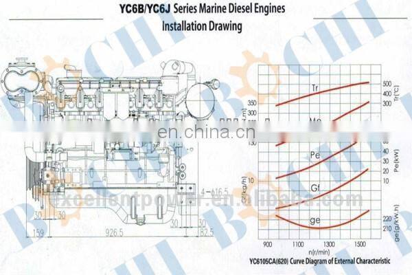 2 cylinder Air Cooled Boat Diesel Engine
