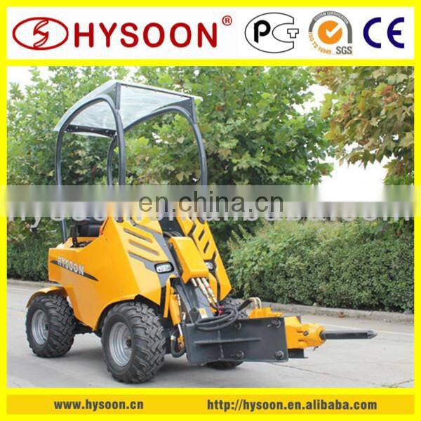 China CE Approved Multifunctional Articulated Mini Wheel Digger for Sale