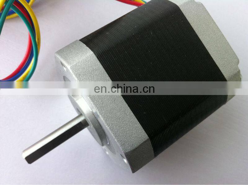 SM42HT47-1684AC nema 17 3D printer stepper motor Holding torque 5kg.cm, 4-pin connector crimped