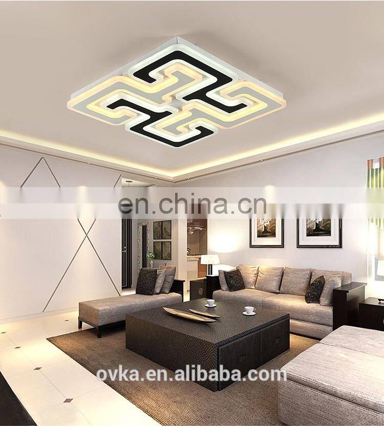 Simple household acrylic led ceiling light