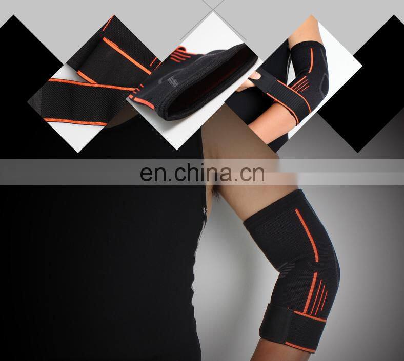 Neoprene Breathable Knee Support Braces Sport Compression Elbow Knee Pad Sleeve for Basketball Volleyball Protection