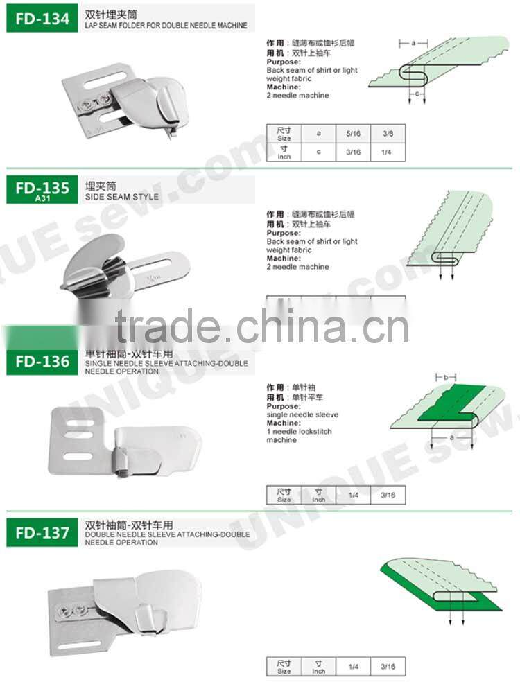 Folder/Binder for sewing machine 1
