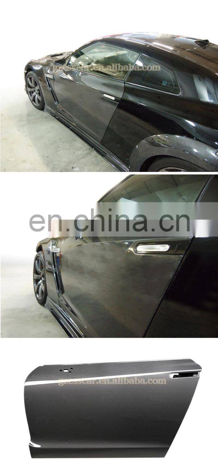 Auto Spare Body Parts OEM Style Carbon Fiber Car Door Panel Suitable For Nisan Gtr R35