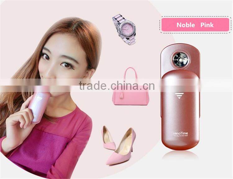 2015 Nano Handy Mist Sprayer & Beauty Salon Mini Facial Humidifier