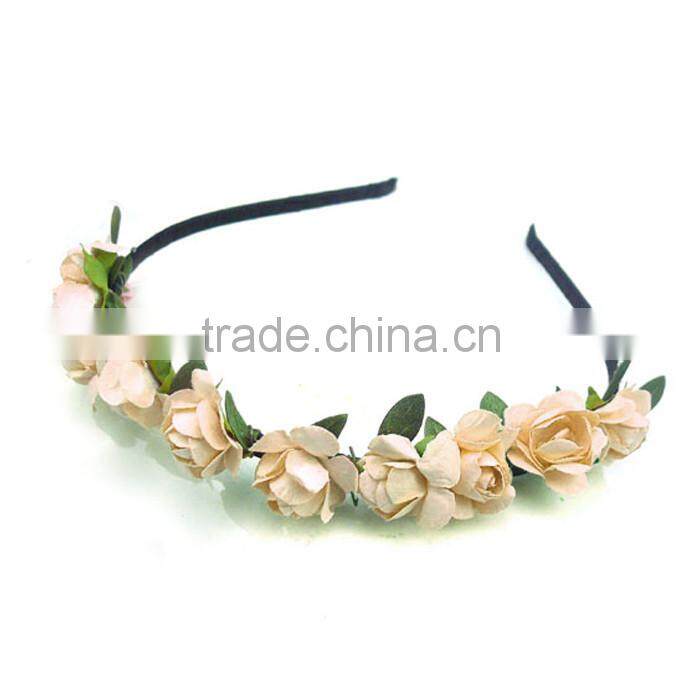 Decorative Fashion Flower Head Wreath Hawaiian wholesale