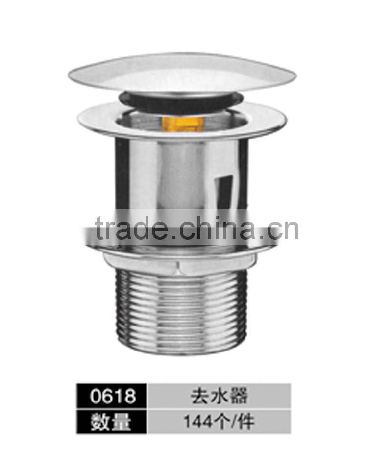 Wesda Bathroom Accessory good quality Stainless Steel bathtub waste drain. made in china