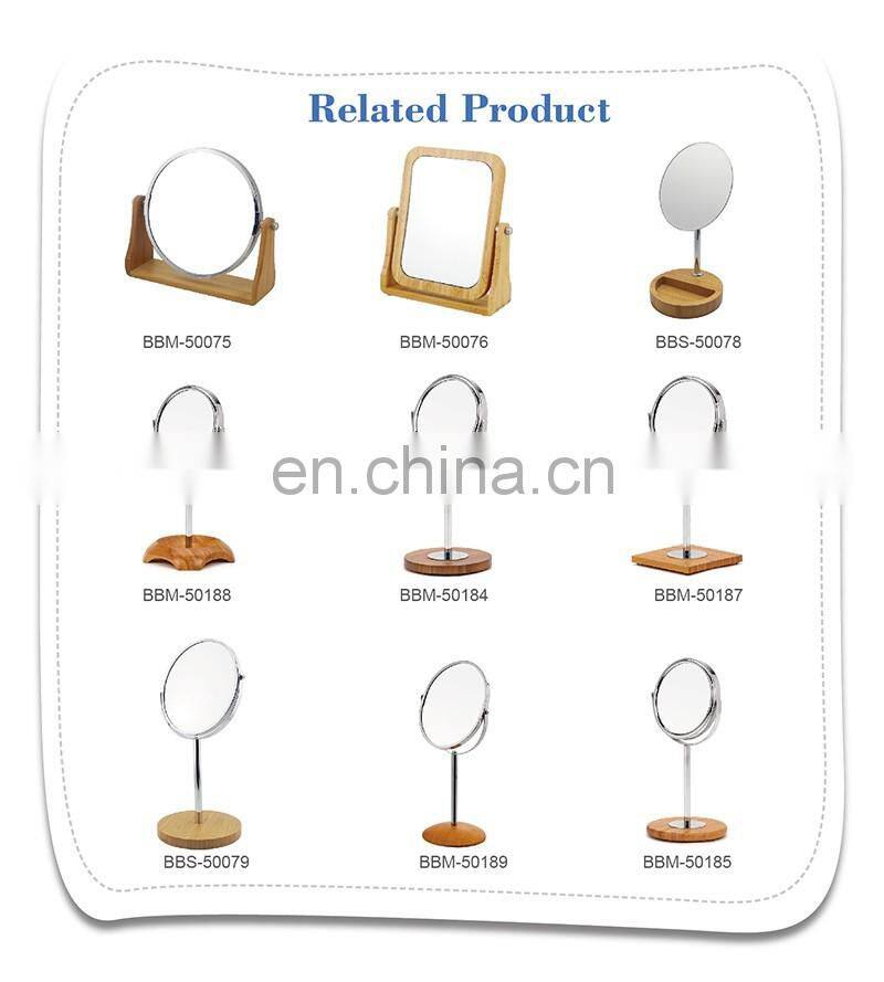 Classic style Plastic clear hotel bathroom mirror