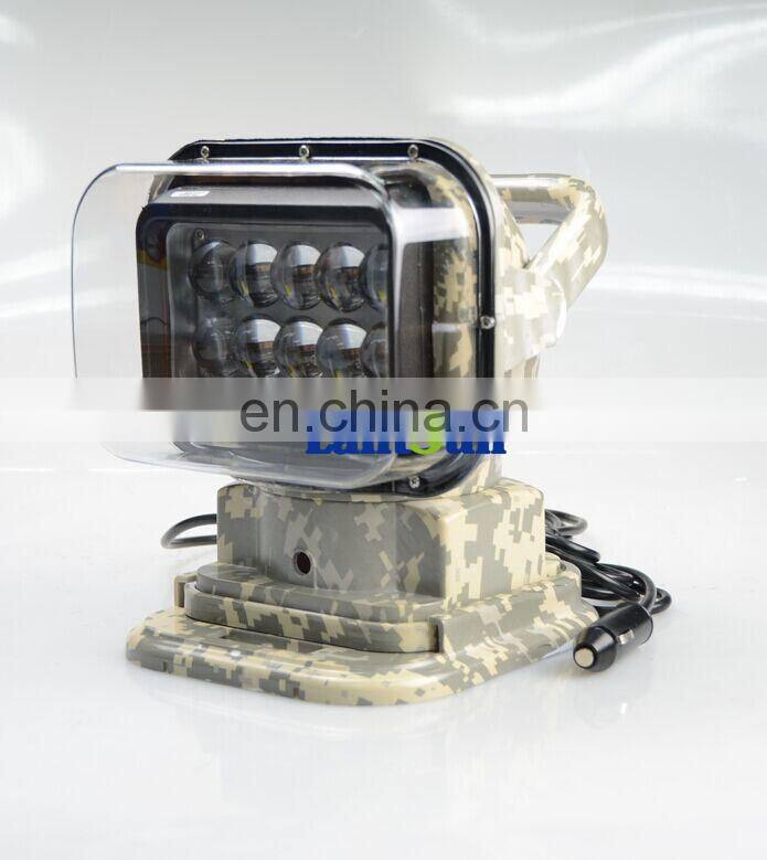 Lantsun Super bright 50w spot police army LED handheld search lights