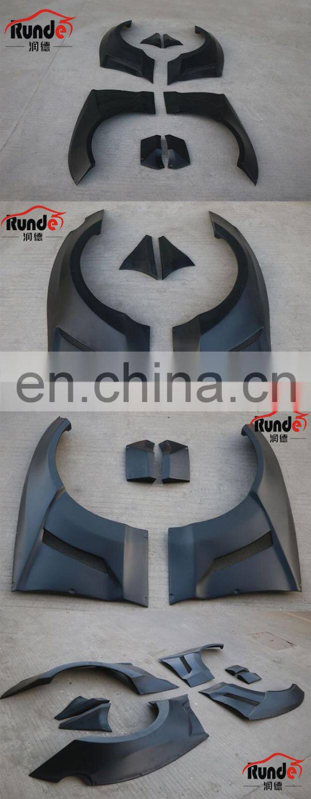 Runde GTSS Style Resin Or Carbon Fiber Material Wide Body Wheel Eyebrow For 2015-2021 Ford Mustang body wheel eyebrow