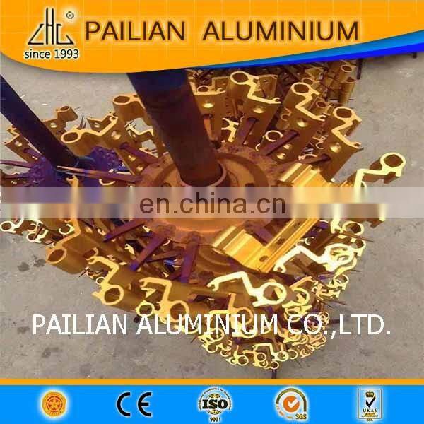 Aluminium extrusion hinge for door accessories , aluminium door hinge profiles