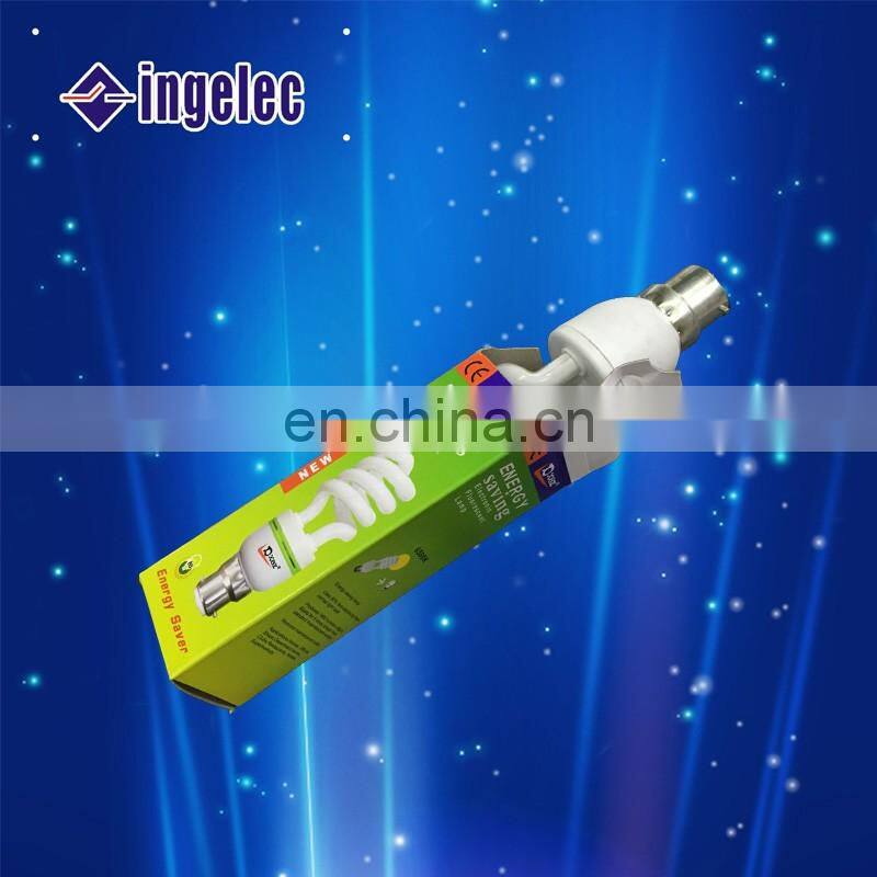 China Futian market CE approved full spiral 2U or spiral cfl Energy Saving Bulb Energy saving 2u bulb