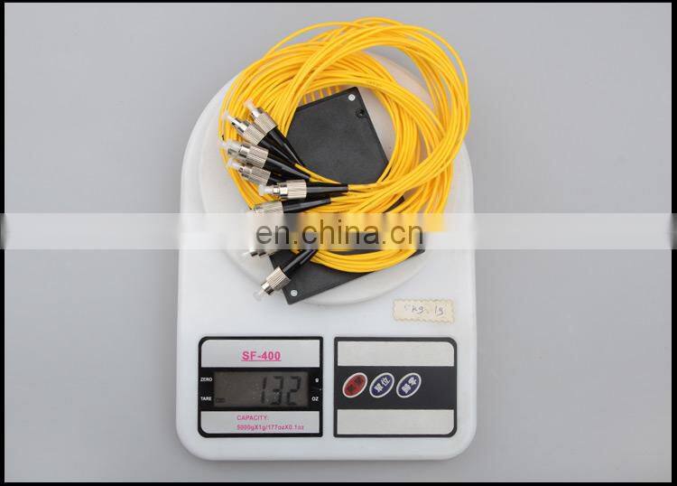 Made in China 1310/1550 ABS Module Box Type 1x8 PLC Splitter / Optical Coupler