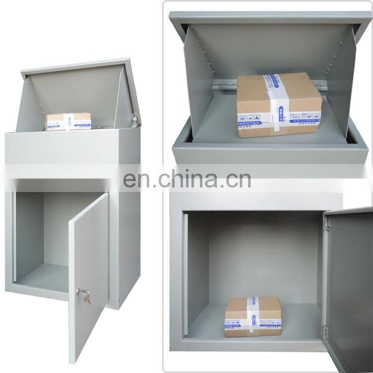 smart parcel delivery box Outdoor parcel dropping parcel drop box for mail