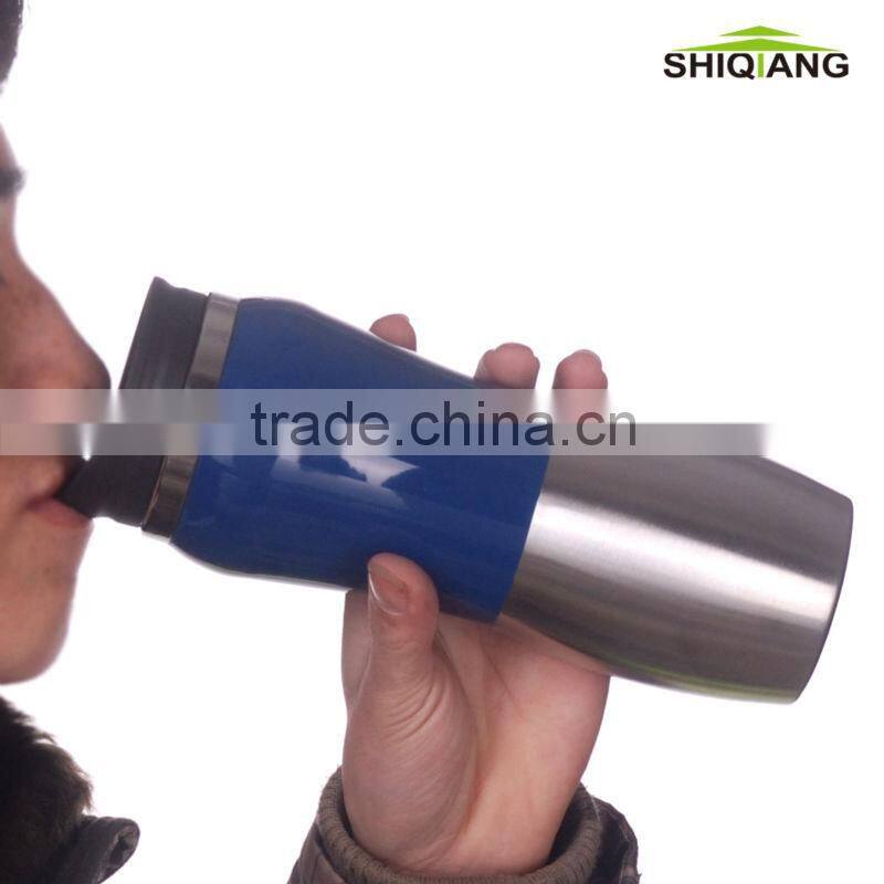 China wholesale hot sale high quality 450ml stainless steel car mugs and cups