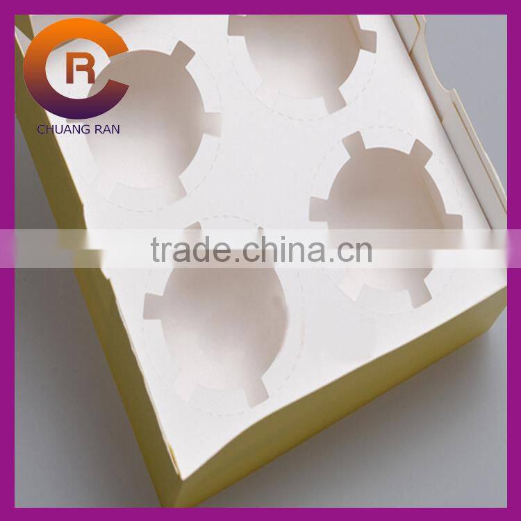 Strong corrugated paper printed custom decorative cake boxes
