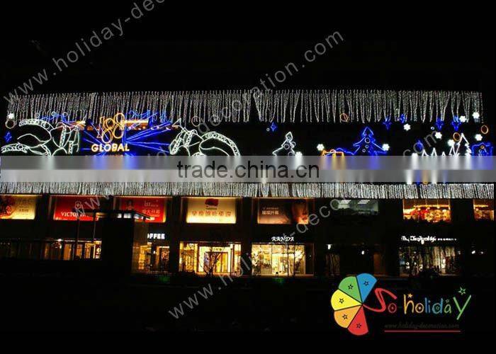 BDA-1207(2) Poster Board with Figure Light Front Door Decoration