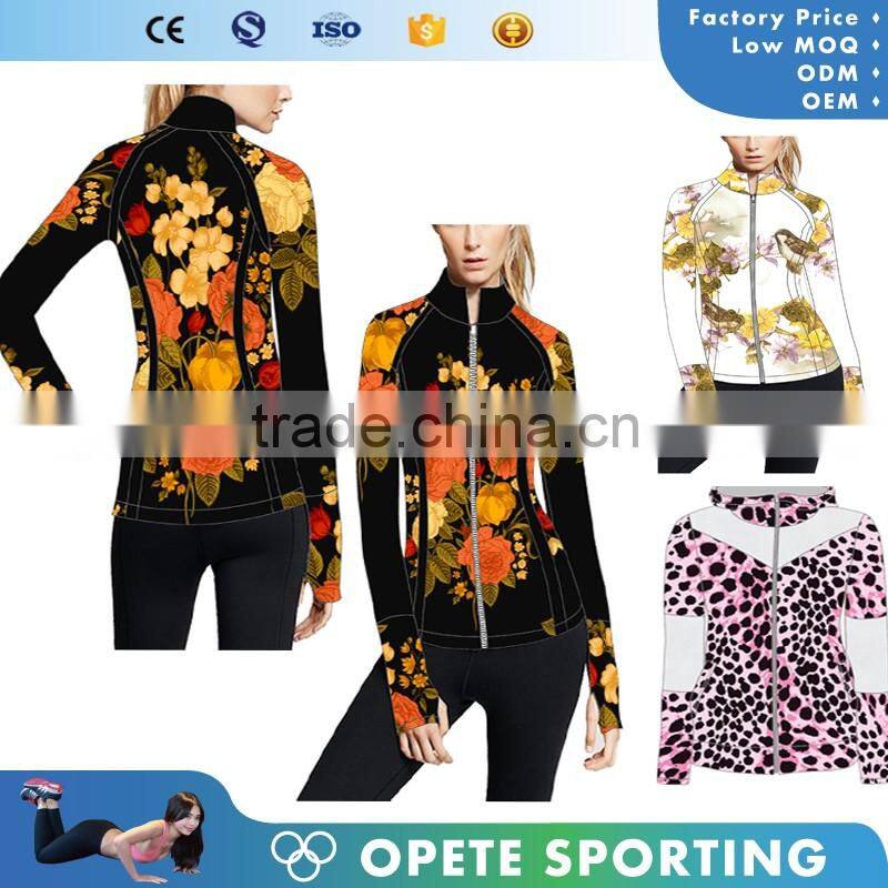 (OEM/ODM Factory) wholesale 2016 new style polyester spandex reflective safety jackets for women