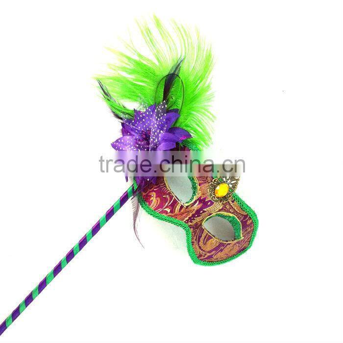 Female Stick Masquerade Masks