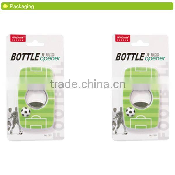 D531 football court open beer bottle with fridge magnet opener bottle opener keychain