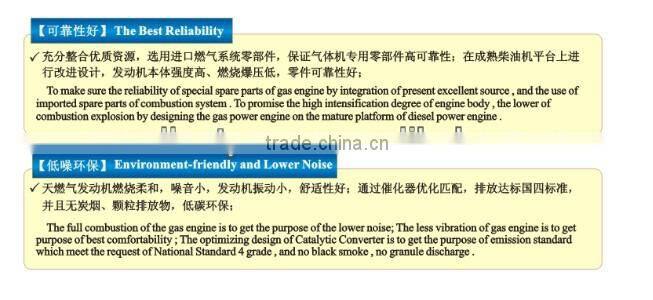 300KW Natural gas set