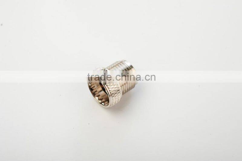 Nickel-plated, Automatic lathe machining, M16 brass hex nut
