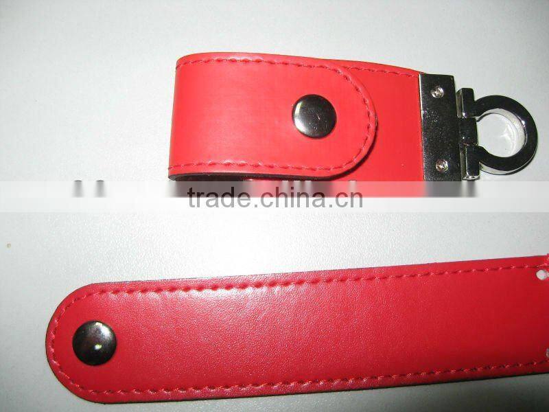 Oem leather 8gb bulk usb flash drive no case OPP package