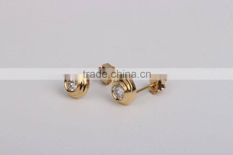 2015 Design Jewelry Gold Earring Designs