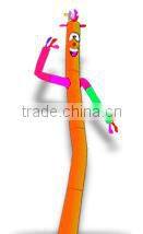 air dancer tube with blower fan / inflatable dancing man / polyester ripstop material shell