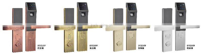 2016 smart intelligent door lock multi-function