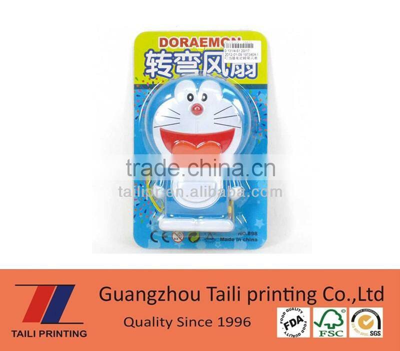 New design Kid's toy blister packaging card / blister packing card *TB20130825-12