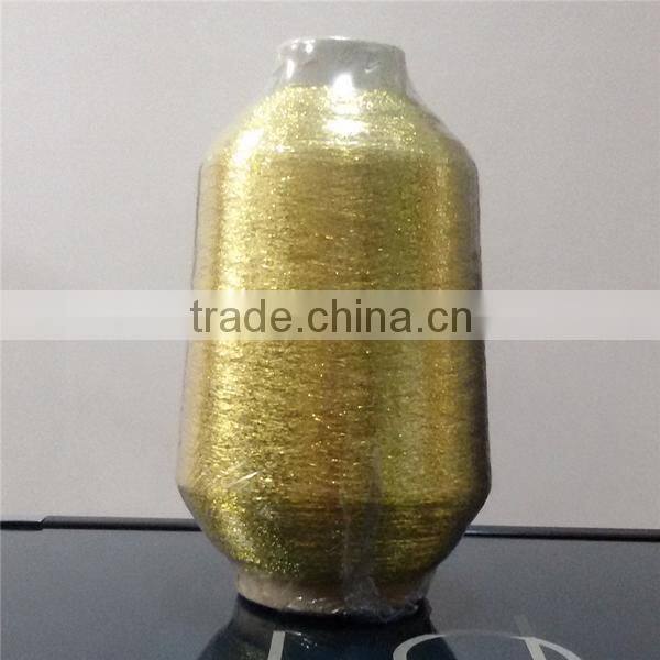 New market 2015 hot sale MX Golden Knitting Metallic Yarn