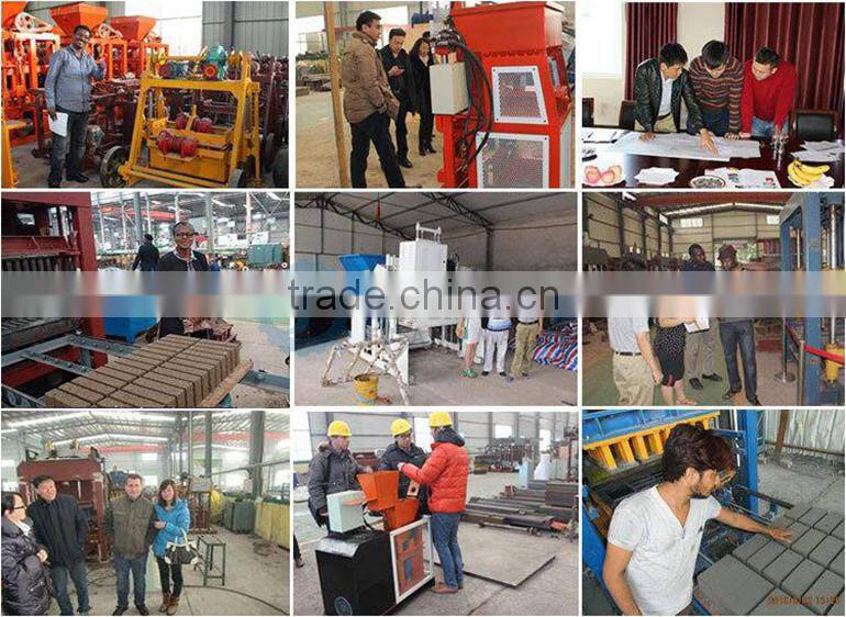 Great small manual interlocking brick machine /earth brick press FL1-20