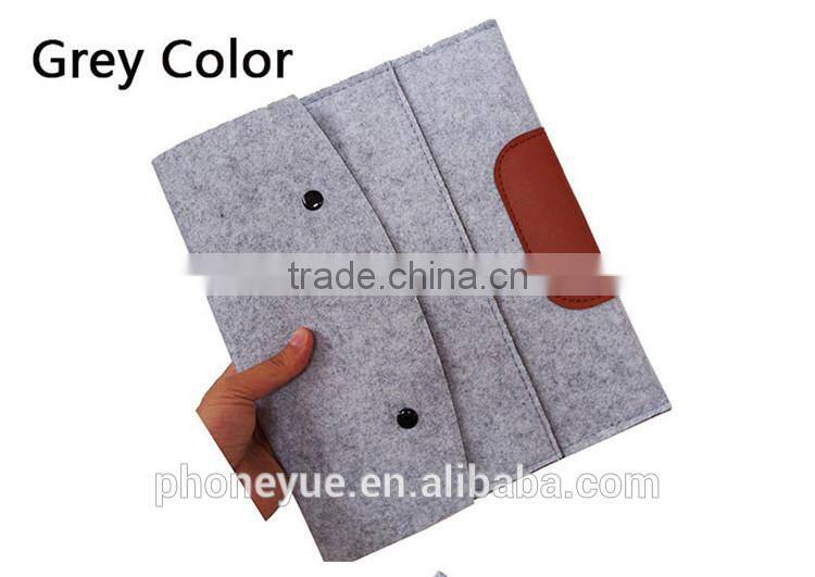 Universal Pouch Envelope bag Wool Felt Sleeve Case for iPad mini/mini2/mini3