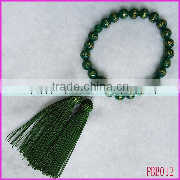 PBB006 powder crystal japanese prayer beads