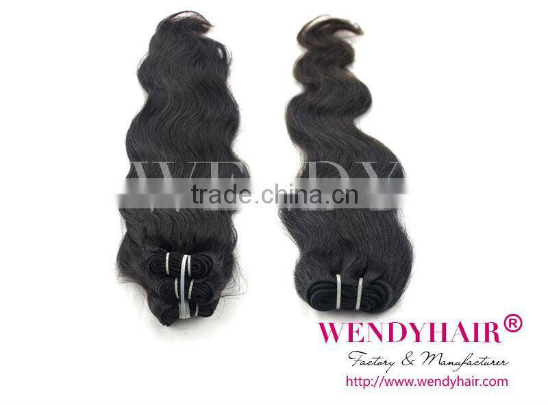 Chinese wholesaler,cheap mermaid Indian hair style body wave 8"-32" available