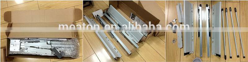 Kitchen cabinet auto closing drawer slide