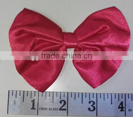 Handmade Satin Fabric Rosettes For Kids Wear --- S1420