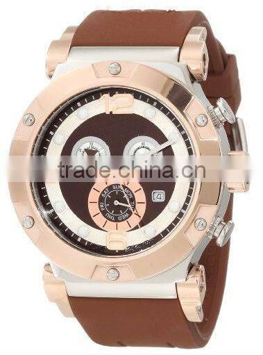 2015 Silicon strap luxury comfortable wear watch made in china factory