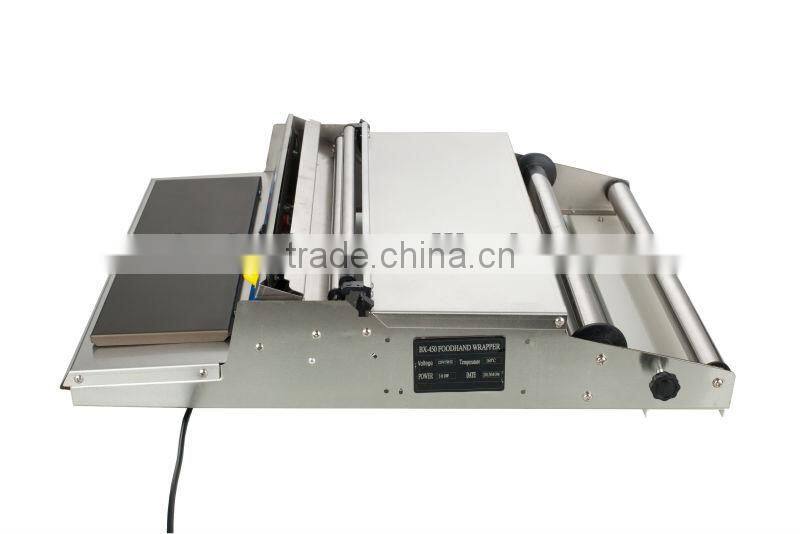 Cling film wrapping machine