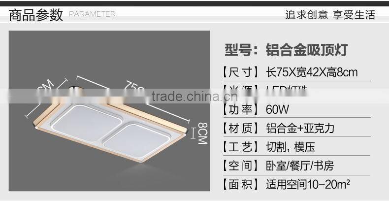 Energy saving decorative ceiling light covers,residential ceiling light made in China