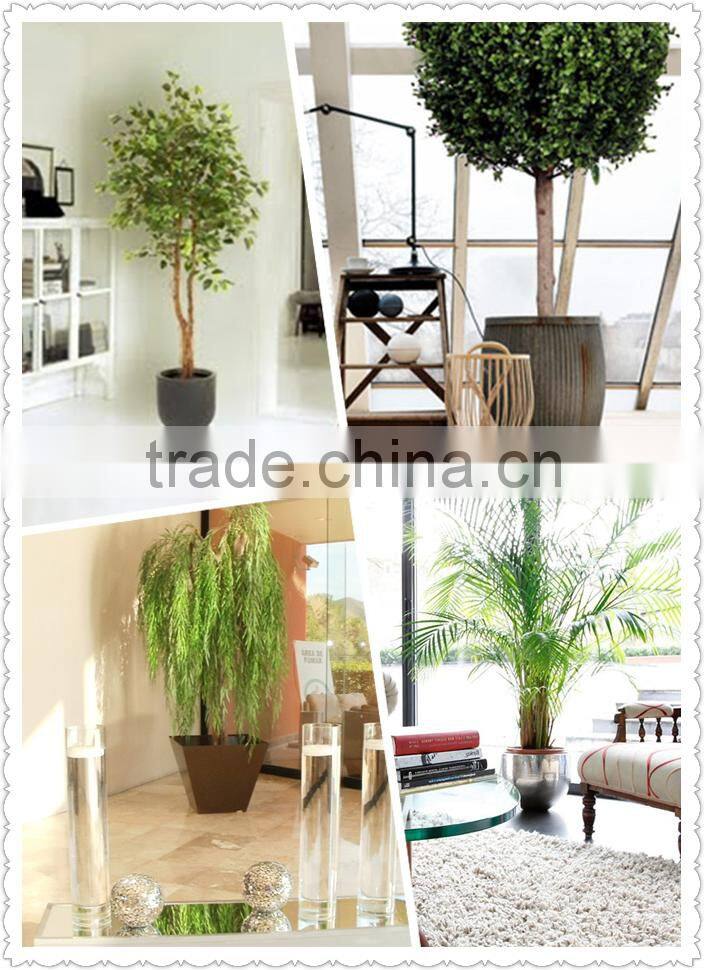 2 meter tall white artificial cherry blossom trees for indoor wedding decoration