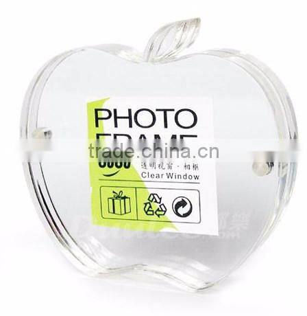 high quality transparent acrylic photo frame love photo frame