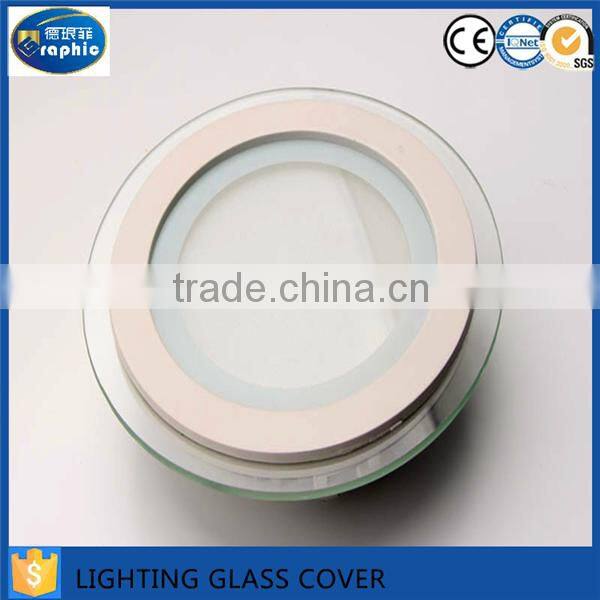 China manufacture price clear lamp glass with high quality
