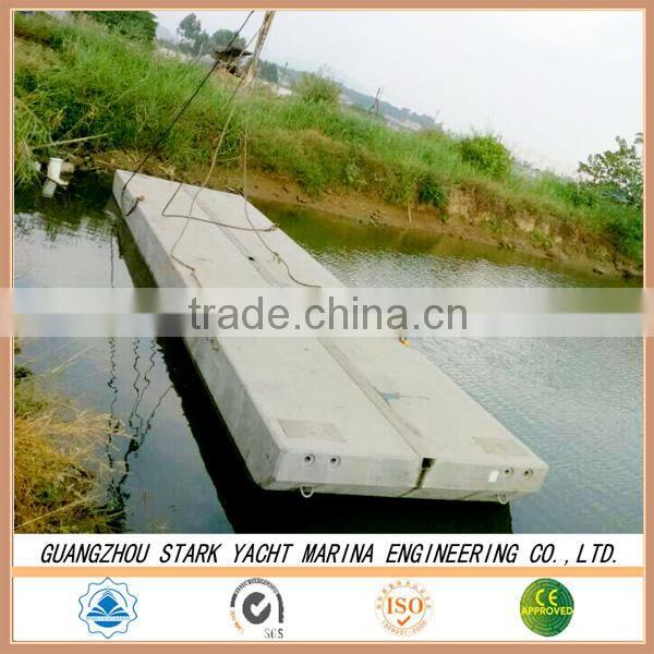 Factory Price High Quality Concrete Floating Dock/float pontoon